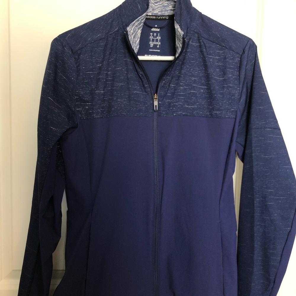 Adidas reflective women’s running jacket